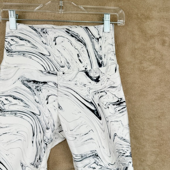 Balance Collection Womens High Waist Leggings Size S White Athletic‎ Gym Yoga - Picture 5 of 11